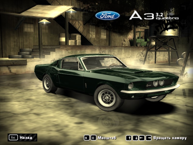 Ford Mustang Shelby Gt 500 Для Nfs Most Wanted