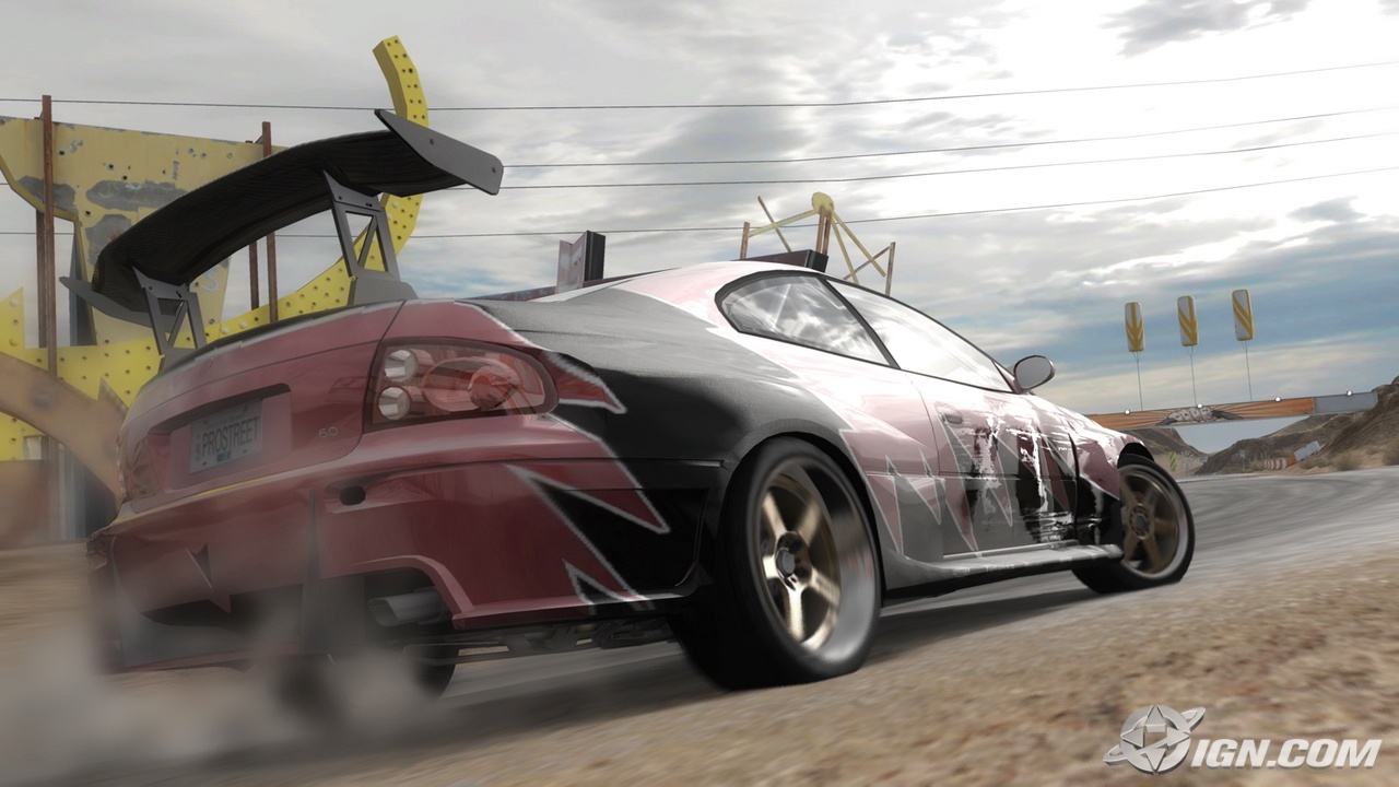 Скриншоты, ProStreet - Need For Speed World Site.
